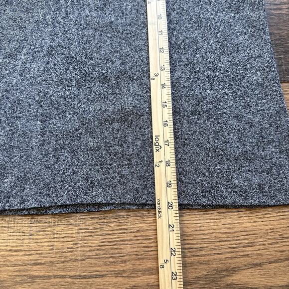 Vintage Chico’s Design Linen Cotton Knit Tank Top Size 2 Gray Sleeveless - Picture 4 of 5